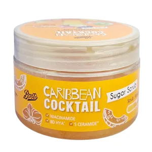 Boots Caribbean Cocktail Tropical Kiwi Melon & Orchid Martini Gel Scrub 200ml