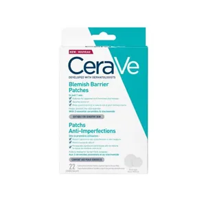CeraVe Blemish Barrier Patches for Blemishes & Redness – 22 Patches (Made in Korea)