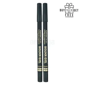 Golden Girl U.S.A Eye Liner Waterproof No.001 Excellent Skin Compatibility High Precise 1.1g (Buy 1 Get 1 Free)