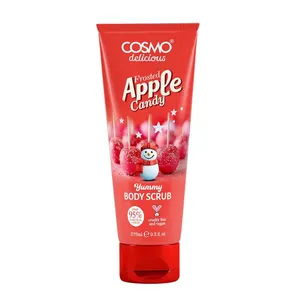 Cosmo Delicious Frosted Apple Candy Body Scrub with Shea Butter – 275ml
