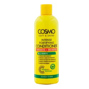 Cosmo Soft & Shine Avocado & Shea Butter Hydrating Conditioner – Deep Nourishment & Frizz-Free Hair (480ml)