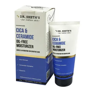 Dr. Sheth's Cica & Ceramide Oil-Free Moisturizer 50g – Gentle Hydration for Sensitive, Normal to Dry Skin