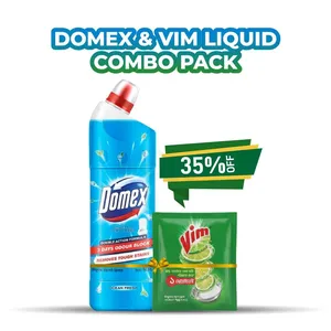Domex & Vim Liquid Combo Pack (500ml+75ml)