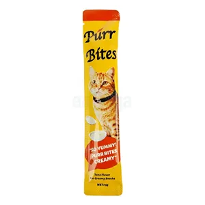 Purr Bites Tuna Flavor Creamy Cat Treat 15g