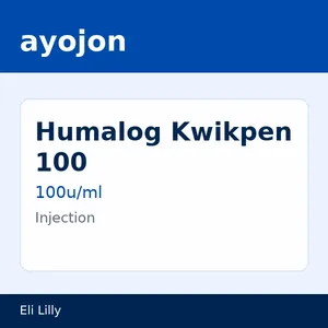 Humalog Kwikpen 100