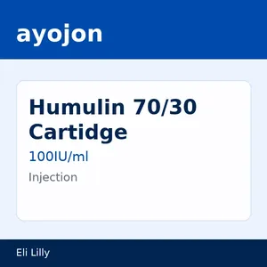 Humulin 70/30 Cartidge