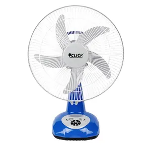 Click 16 Inch Rechargeable Table Fan with USB Charger (Model: 989414)