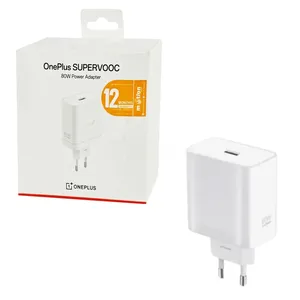 OnePlus SUPERVOOC 80W Power Adapter (Type-A EU, White) – (Model VCB8JAEH)