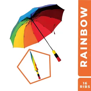 Rainbow Umbrella 16 Ribs (Labonis)