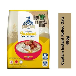 Captain Instant Rolled Oats 480g