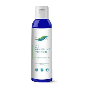 DermDoc 2% Salicylic Acid Face Wash for Oily and Acne Prone Skin 120ml