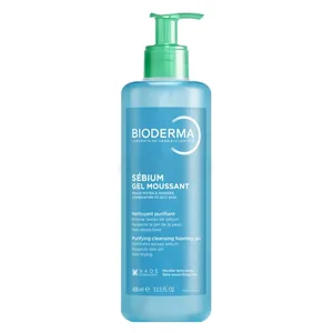 Bioderma Sébium Gel Moussant Purifying Cleansing Foaming Gel for Combination & Oily Skin 400ml