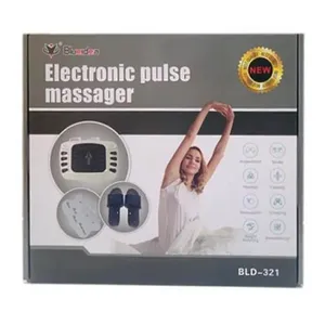 Blueidea Electronic Pulse Massager BLD-321, 8 Therapy Modes, Digital Display, Acupuncture and Massage