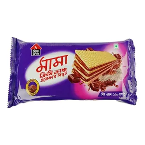 Bisk Club Mama Chocolate Cream Crunch Wafer Biscuits – 120g