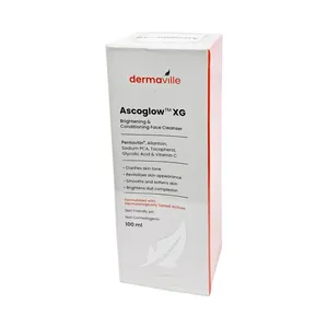 Dermaville Ascoglow XG Brightening & Conditioning Face Cleanser (100ml)