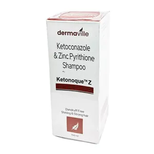 Dermaville Ketonoque Z Anti-Dandruff Shampoo (100ml)