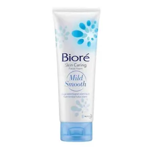 Biore Womens Facial Foam Mild & Smooth 100g (Made in Indonesia)