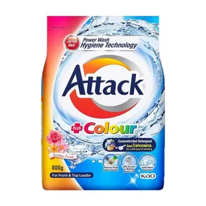 Attack Plus Colour Aroma Fresh Detergent Powder 800g