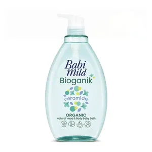 Babi Mild Ultra Mild Bioganik Ceramide Baby Head & Body Bath 180ml