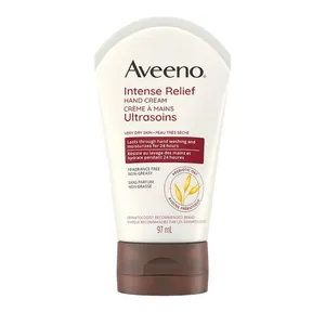 Aveeno Intense Relief Hand Cream for Very Dry Skin 97ml (Made in Canada)