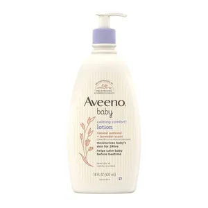 Aveeno Baby Calming Comfort Moisturizing Lotion with Natural Oat Lavender & Vanilla Scent 532ml
