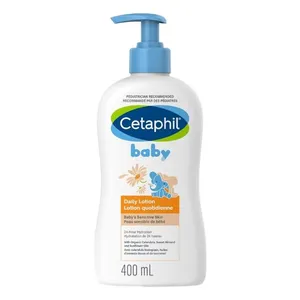 Cetaphil Baby Daily Lotion with Organic Calendula, Sweet Almond & Sunflower Oil for Sensitive Skin 400ml