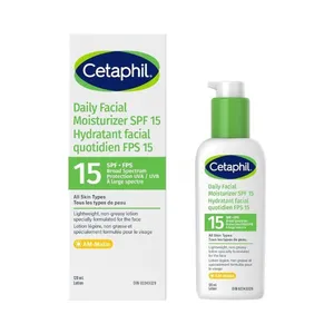 Cetaphil Daily Facial Moisturizer with SPF 15 For All Skin Types 120ml (Canada)