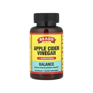 Bragg Apple Cider Vinegar + Ashwagandha - Balance 90 Capsules