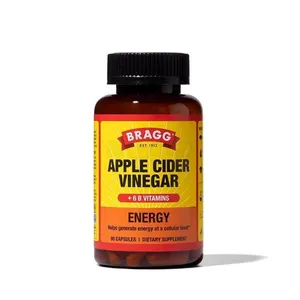 Bragg Apple Cider Vinegar + 6 B Vitamins - Energy 90 Capsules
