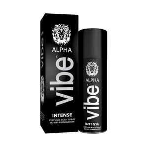 Vibe Alpha No gas formulation with long lasting Fragrances - Intense