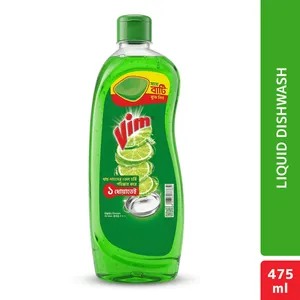Vim Liquid Dishwash 475ml (Serving Bowl Free)