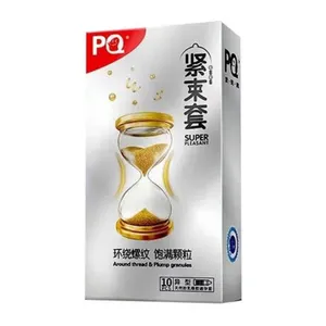 PQ Tight-Fit Dotted Delay Condoms 10pcs Pack