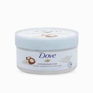 Dove Exfoliating Body Polish with Crushed Macadamia & Rice Milk Scent 298g