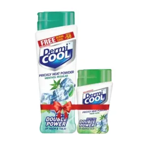 Dermi Cool Menthol Regular Prickly Heat Powder 150g (Free 50g)