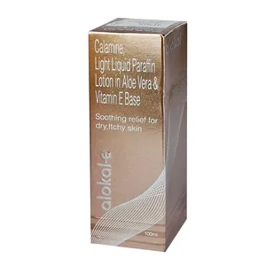 Alakal-E Calamine & Light Liquid Paraffin Lotion with Aloe Vera & Vitamin E – 100ml