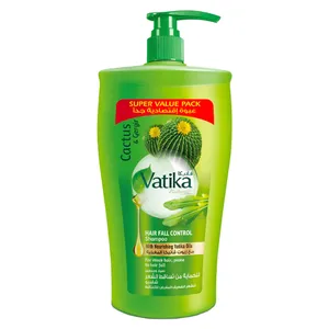 Vatika Naturals Hair Fall Control Shampoo with Cactus & Gergir for Weak Hair, Prone to Hair Fall 1000ml
