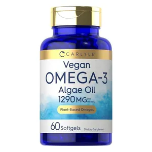 Carlyle Vegan Omega-3 Algae Oil 1290mg 60 softgels