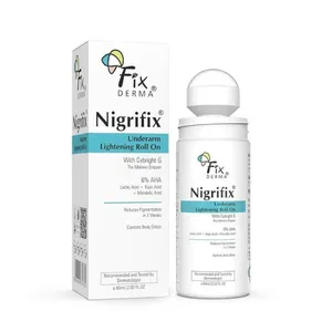 Fixderma Nigrifix 6%AHA Underarm Lightening Roll On Ocean 60ml
