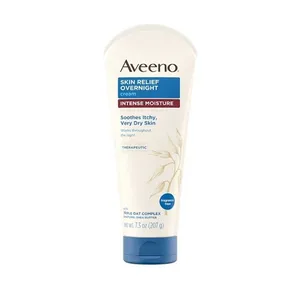 Aveeno Skin Relief Overnight Cream with Intense Moisture for Itchy, Very Dry Skin 207g