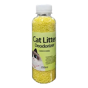 Cat Litter Deodorant Lemmon Scented Beads 250ml