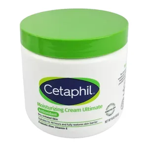Cetaphil Moisturizing Cream Ultimate Antioxidant 453g – For Dry & Irritated Skin with Prebiotic Aloe & Vitamin E