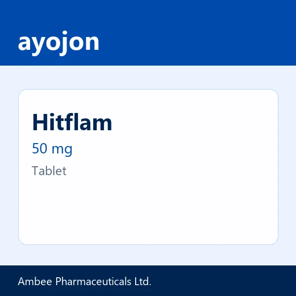 Hitflam 50 mg Tablet
