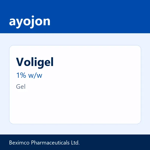 Voligel 1% w/w Gel