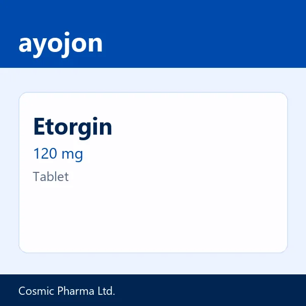 Etorgin 120 mg Tablet