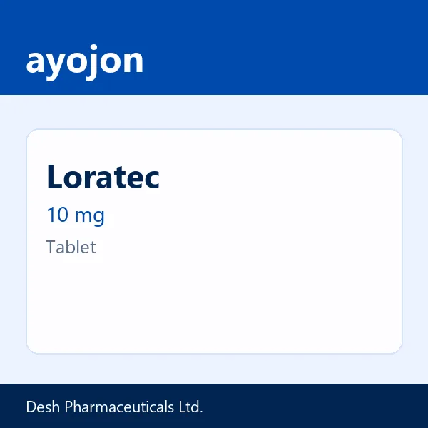 Loratec 10 mg Tablet