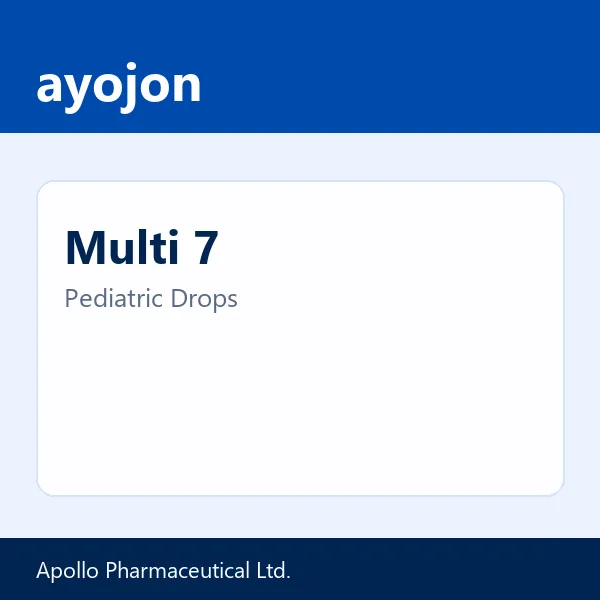 Multi 7 Pediatric Drops