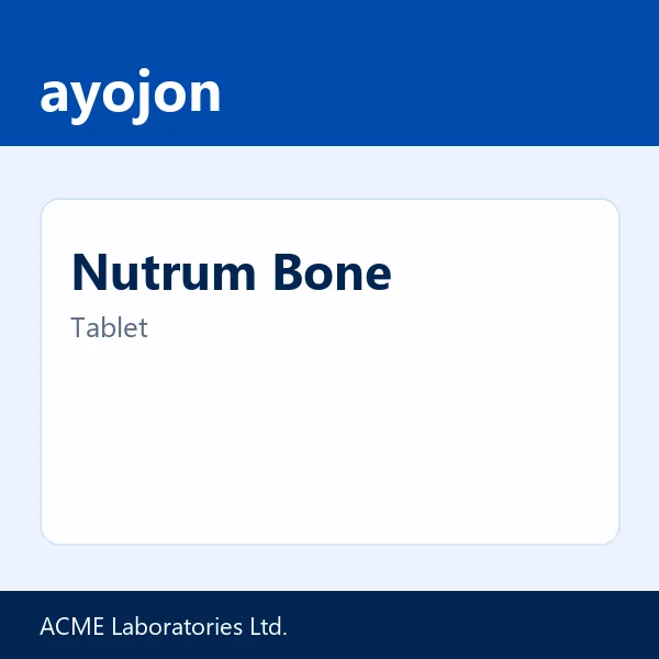 Nutrum Bone Tablet