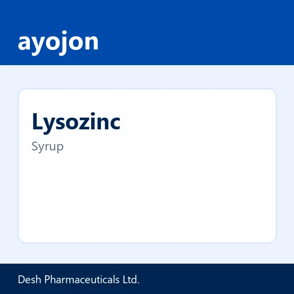 Lysozinc Syrup