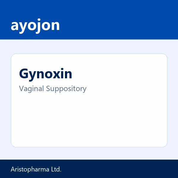 Gynoxin Vaginal Suppository