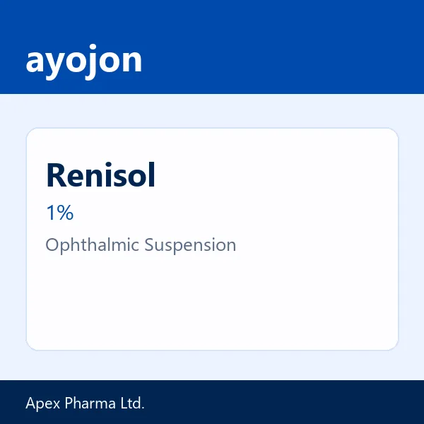 Renisol 1% Ophthalmic Suspension